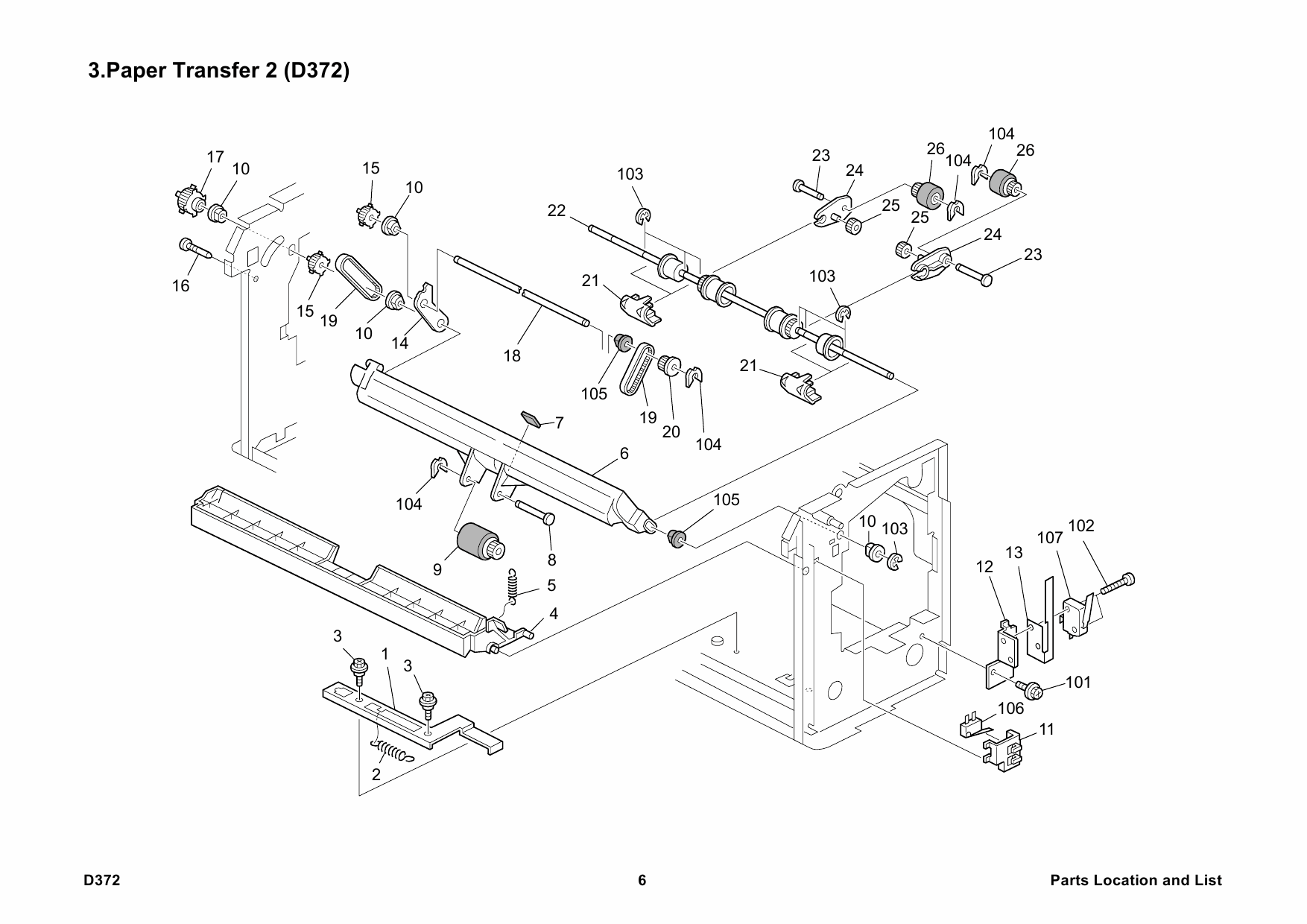 RICOH Options SR3050 D372 FINISHER Parts Catalog PDF download-3 RICOH Options SR3050 D372 FINISHER Parts Catalog PDF download-3